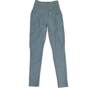 Beyond Yoga Small Midi High Waist Leggings Blue Gray